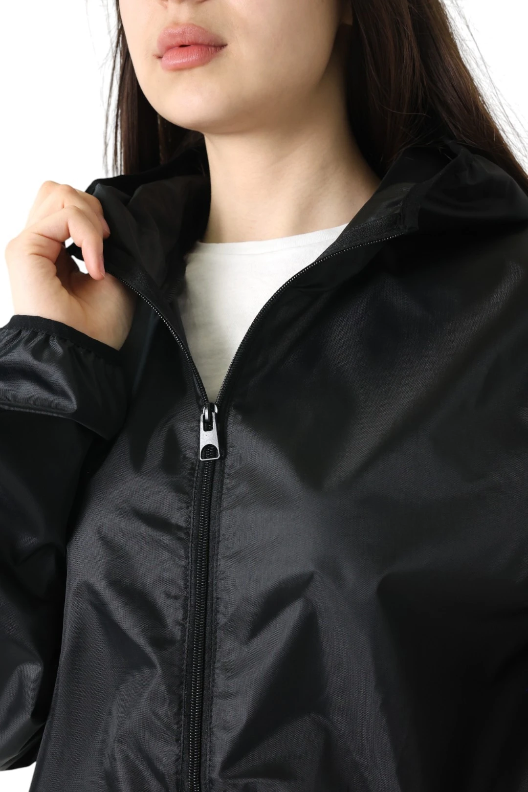 Ветровка Арчи унисекс, однотонная черная#2 Ветровка Арчи унисекс, однотонная черная#2