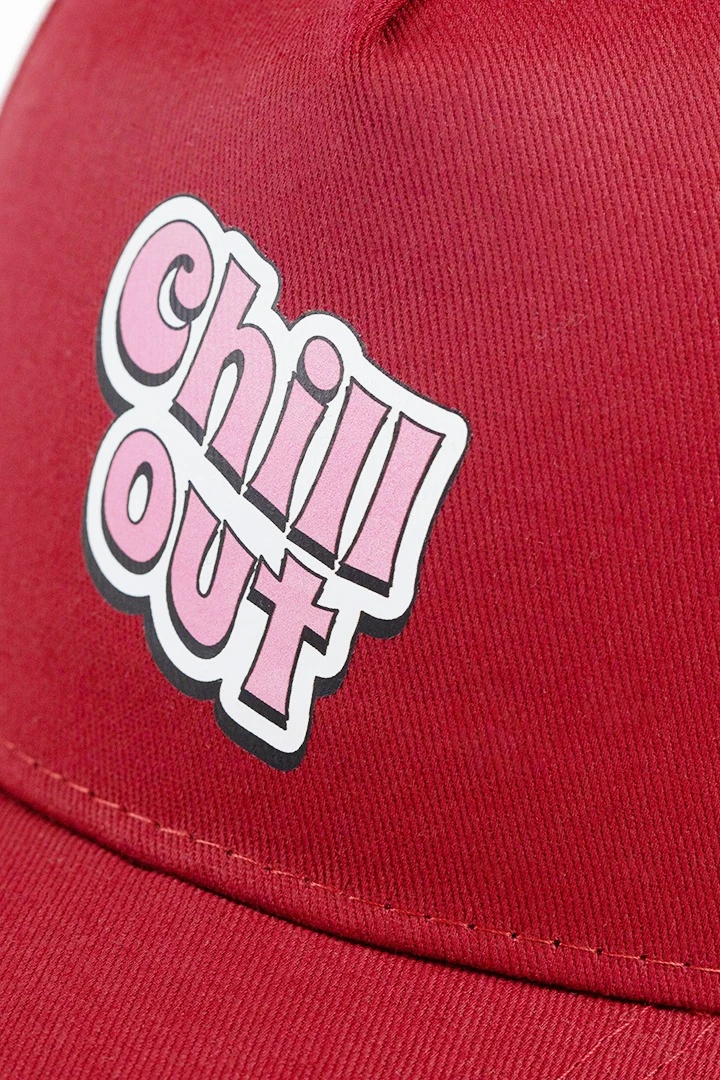 Купить бейсболку Актив пятиклинку взрослую, однотонную "Chill Out"