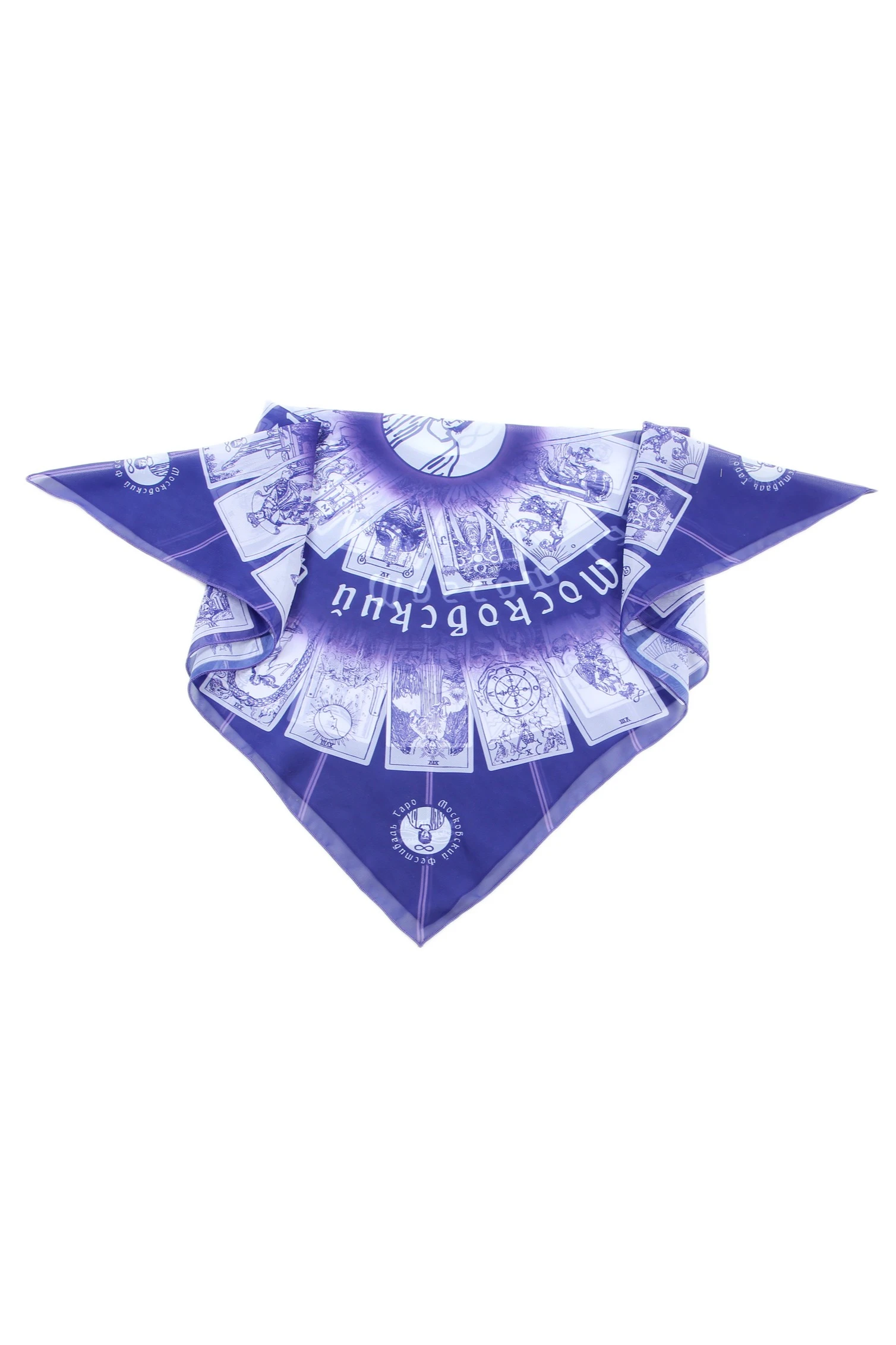 Платок Шанель 70х70 см, с полной запечаткой#2