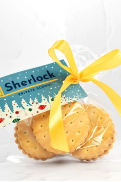 Печенье в пакетике с индивидуальной биркой, 3 шт.