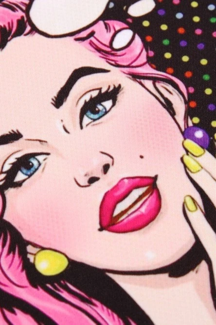 Фартук Аппетит Бокс с прямым низом, с полной запечаткой "Lady boom"#1 Фартук Аппетит Бокс с прямым низом, с полной запечаткой "Lady boom"#1