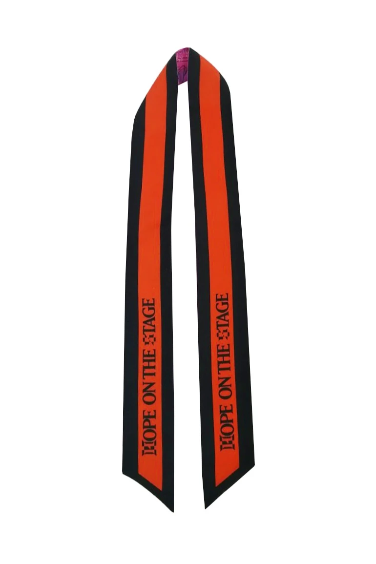 Шарф-платок Твилли двухслойный 7х130 см, с полной запечаткой "It's style"#2 Шарф-платок Твилли двухслойный 7х130 см, с полной запечаткой "It's style"#2