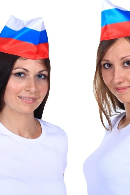 Пилотка Октябрь с полной запечаткой "Russia"#1