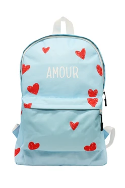 Купить рюкзак Венди с жестким каркасом 30х40х12 см, с полной запечаткой "Amour"