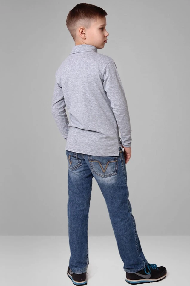 Лонгслив Декстер Плюс детский однотонный (хлопок)#6 Лонгслив Декстер Плюс детский однотонный (хлопок)#6