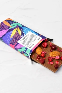 Шоколад ручной работы 25 г в брендированной упаковке#1