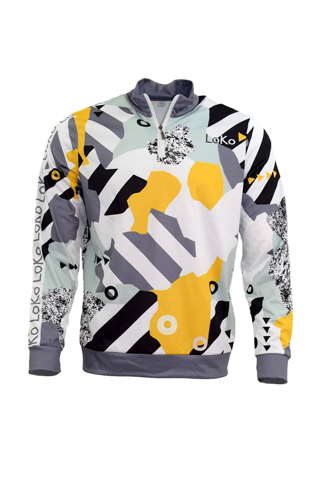 Толстовка Кейли унисекс из футера с полной запечаткой#1