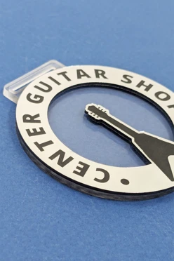 Медаль из акрила АК8012 Круг 80 мм с гравировкой#1