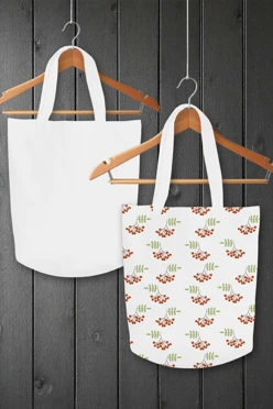 Купить сумку Кэмп из греты 32х36 см, с принтом "Rowan"