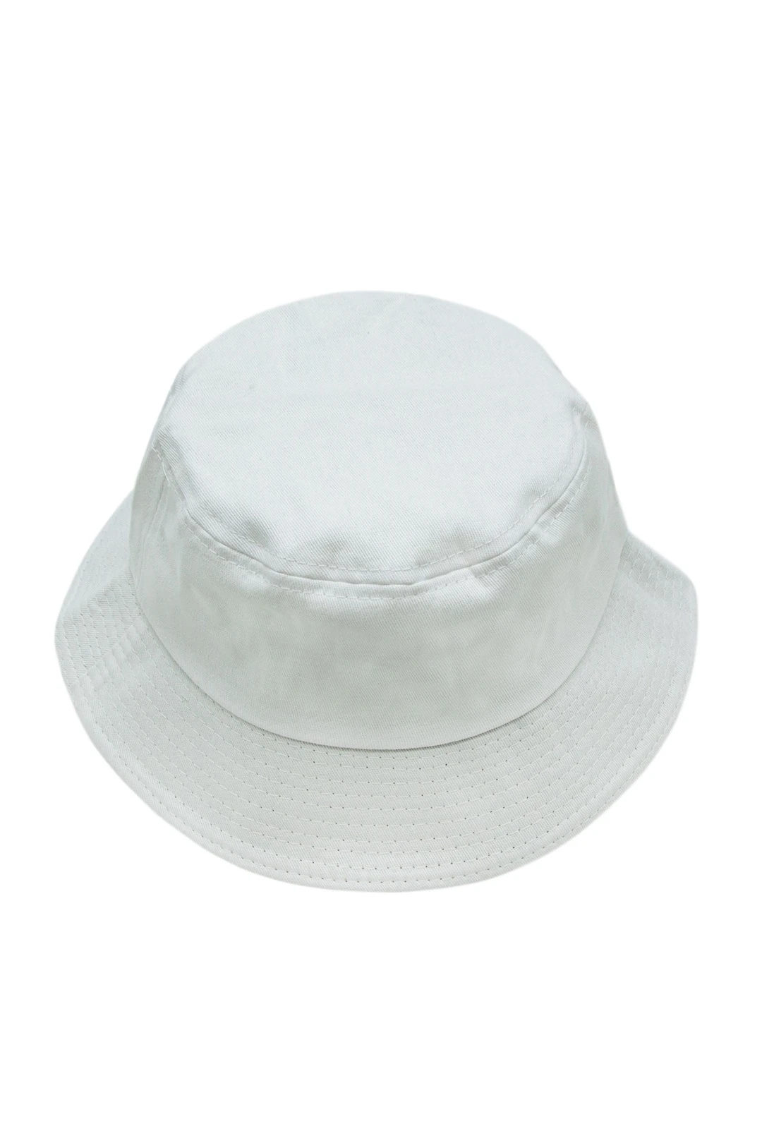 Купить панаму Мадрид из греты с узкими полями, однотонную белую Купить панаму Мадрид из греты с узкими полями, однотонную белую