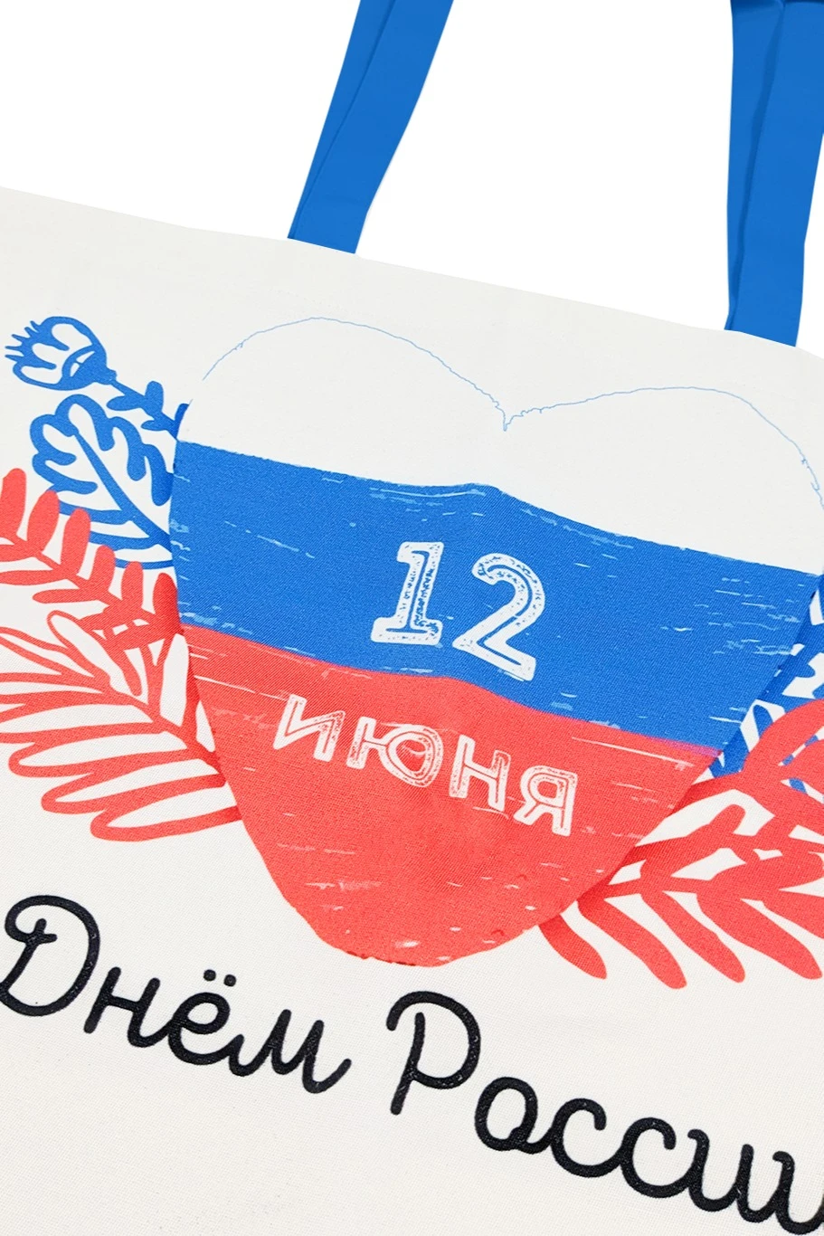 Купить сумку Комби из греты 45х35 см, печать с двух сторон "Russia Day"
