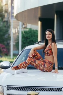 Купить комплект женский с принтом "Scale"