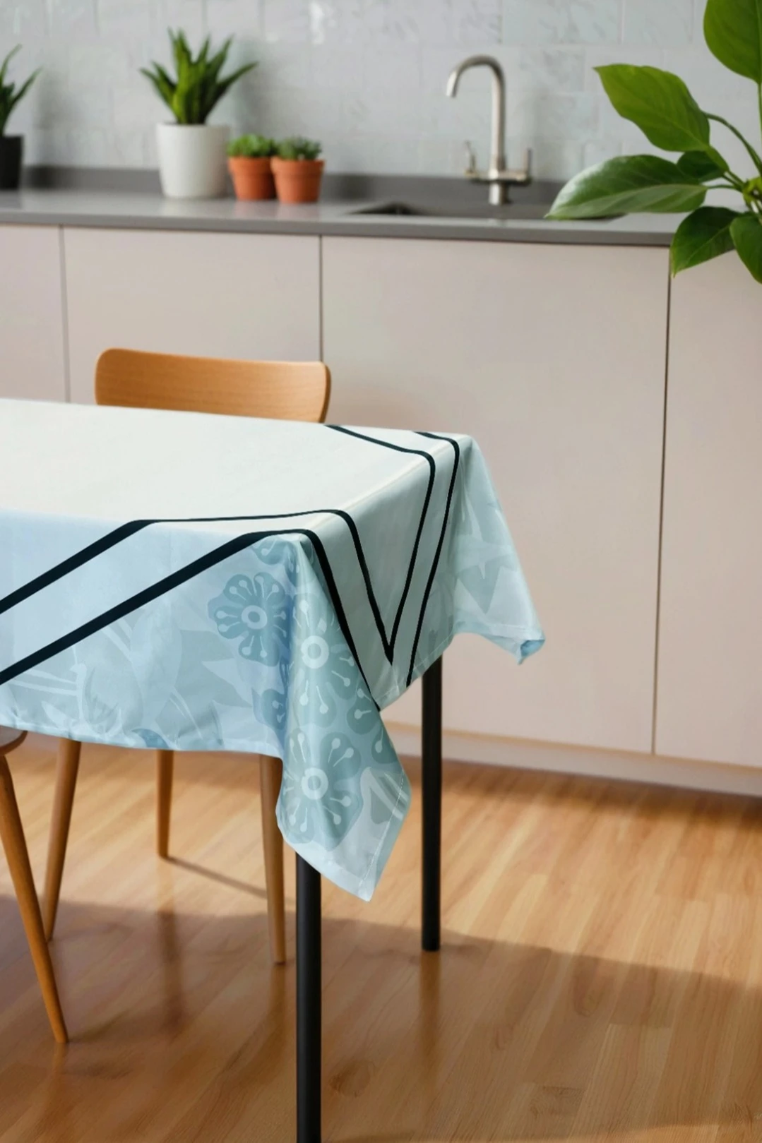 Купить скатерть квадратную 135х135 см, с полной запечаткой "Floristics" Купить скатерть квадратную 135х135 см, с полной запечаткой "Floristics"