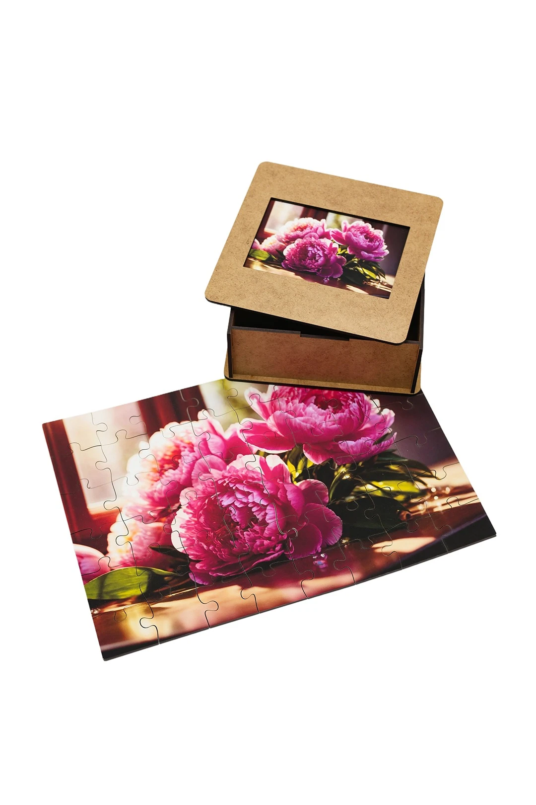 Пазл деревянный с нанесением, А4, "Rose"#3 Пазл деревянный с нанесением, А4, "Rose"#3