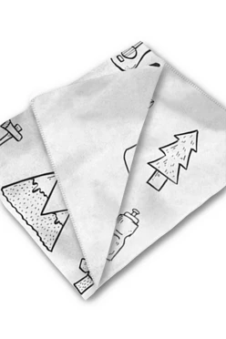 Плед Палитра флисовый 120х150 см (двухсторонний), с принтом "Adventure awaits you"#2