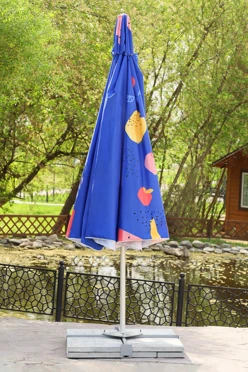 Зонт Ницца 2,5 м (купол 2,7х2,7 м), с полной запечаткой "Fruits bar"