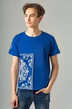 Купить футболку Мэдисон унисекс, однотонную "MD"