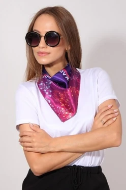 Платок Шанель 50х50 см "ARKADELPHIA Fireworks"