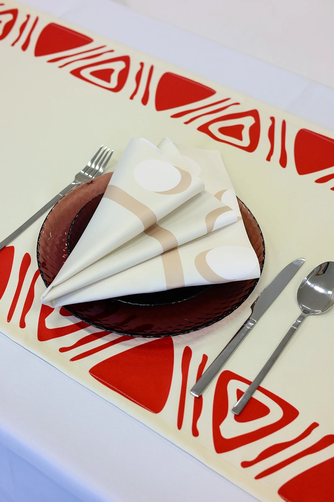 Салфетка квадратная 50х50 см, с полной запечаткой (полиэстер)#2