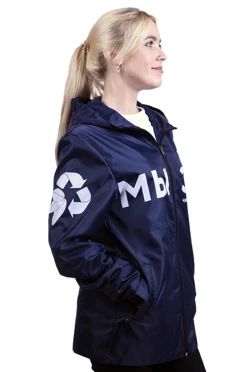 Купить ветровку Рэйн унисекс "Чистое будущее"