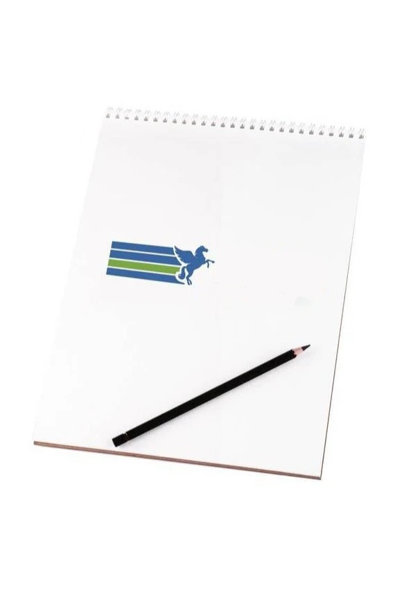 Блокнот фирменный А4 на пружине 40 листов#2