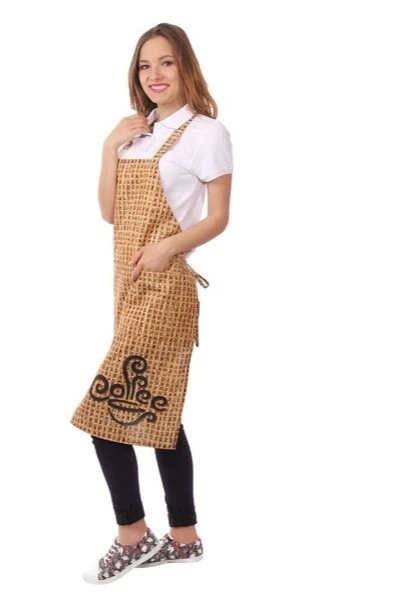 Фартук Капучино из габардина, с полной запечаткой#5 Фартук Капучино из габардина, с полной запечаткой#5