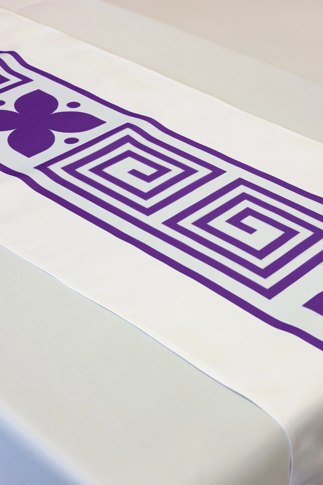 Раннер прямоугольный 50х200 см, с полной запечаткой (полиэстер) "Large petals"#2