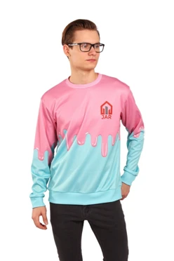 Купить свитшот унисекс, с полной запечаткой "Jar"