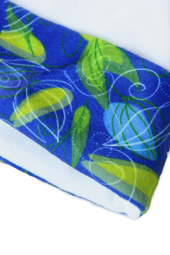 Шапка Лофт флисовая двухслойная взрослая, с полной запечаткой "ECO DECISION"#2 Шапка Лофт флисовая двухслойная взрослая, с полной запечаткой "ECO DECISION"#2