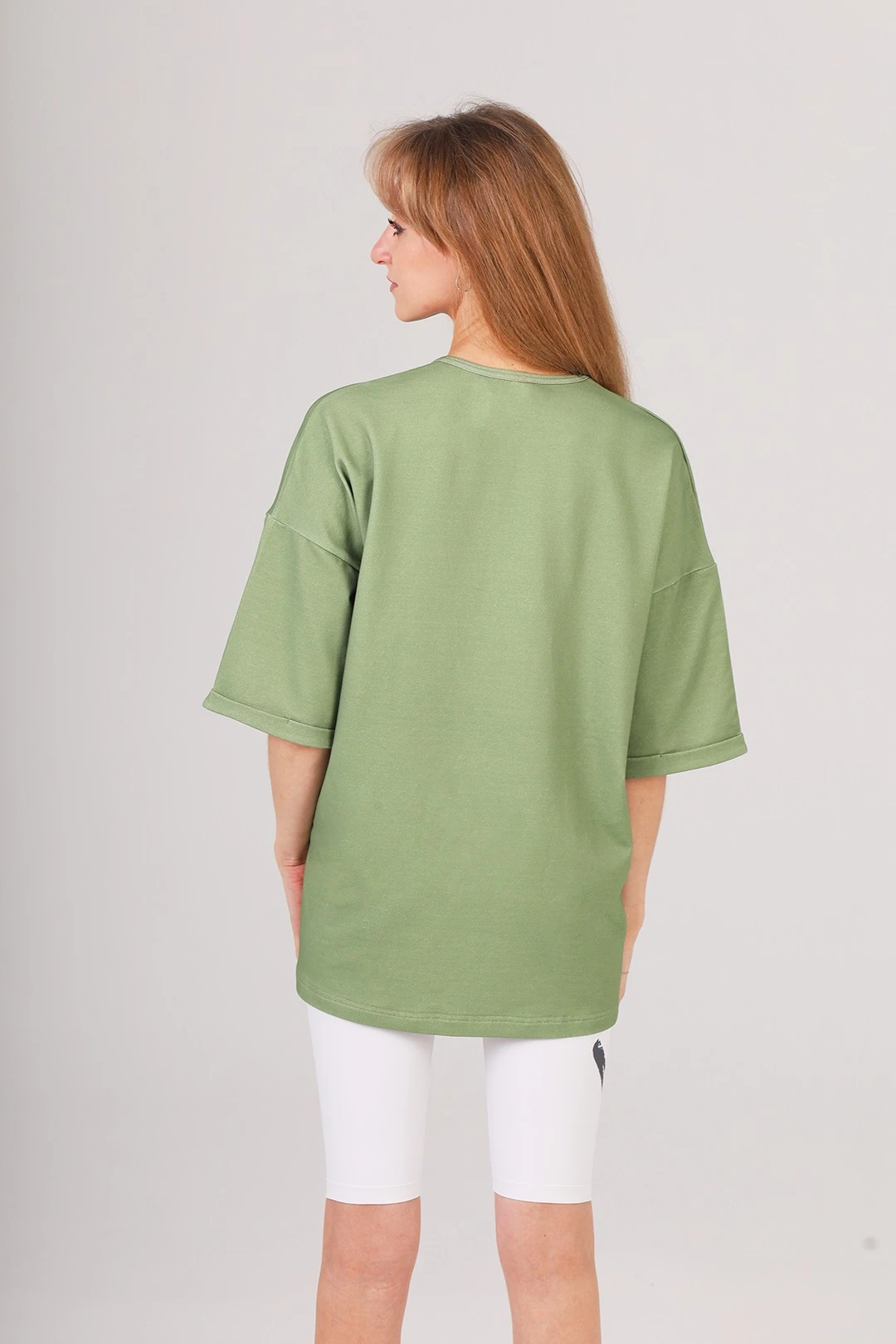 Футболка Бен оверсайз унисекс из кулирки хб с полной запечаткой "Leto"#3