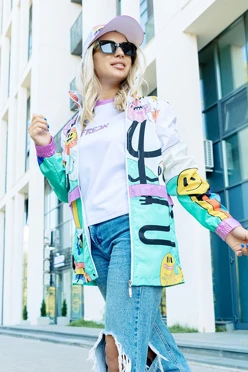 Купить ветровка Харви с капюшоном унисекс, с полной запечаткой "Adventure"