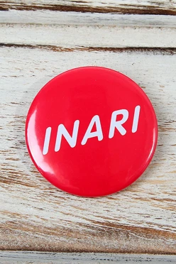 Купить Значок закатной "INARI", d 44 мм
