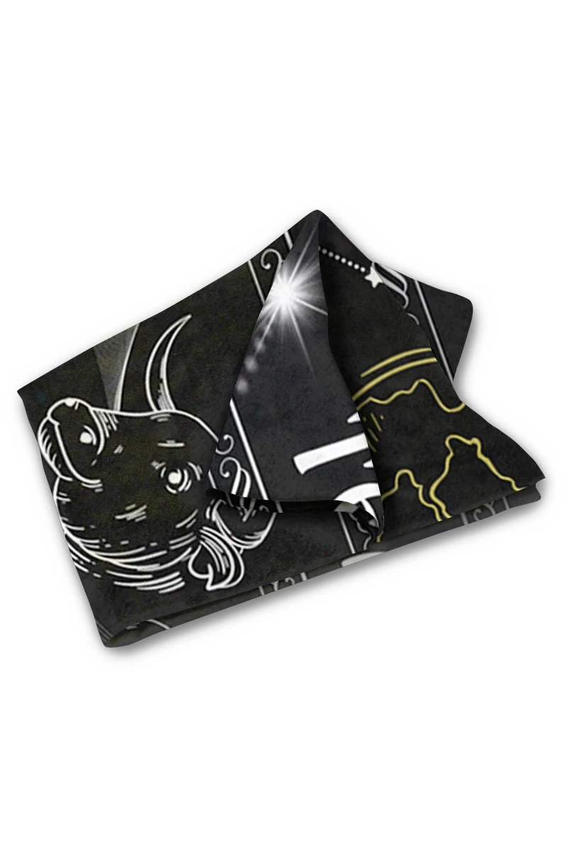 Купить плед Палитра флисовый 120х150 см (двухсторонний), с принтом "Taurus" Купить плед Палитра флисовый 120х150 см (двухсторонний), с принтом "Taurus"