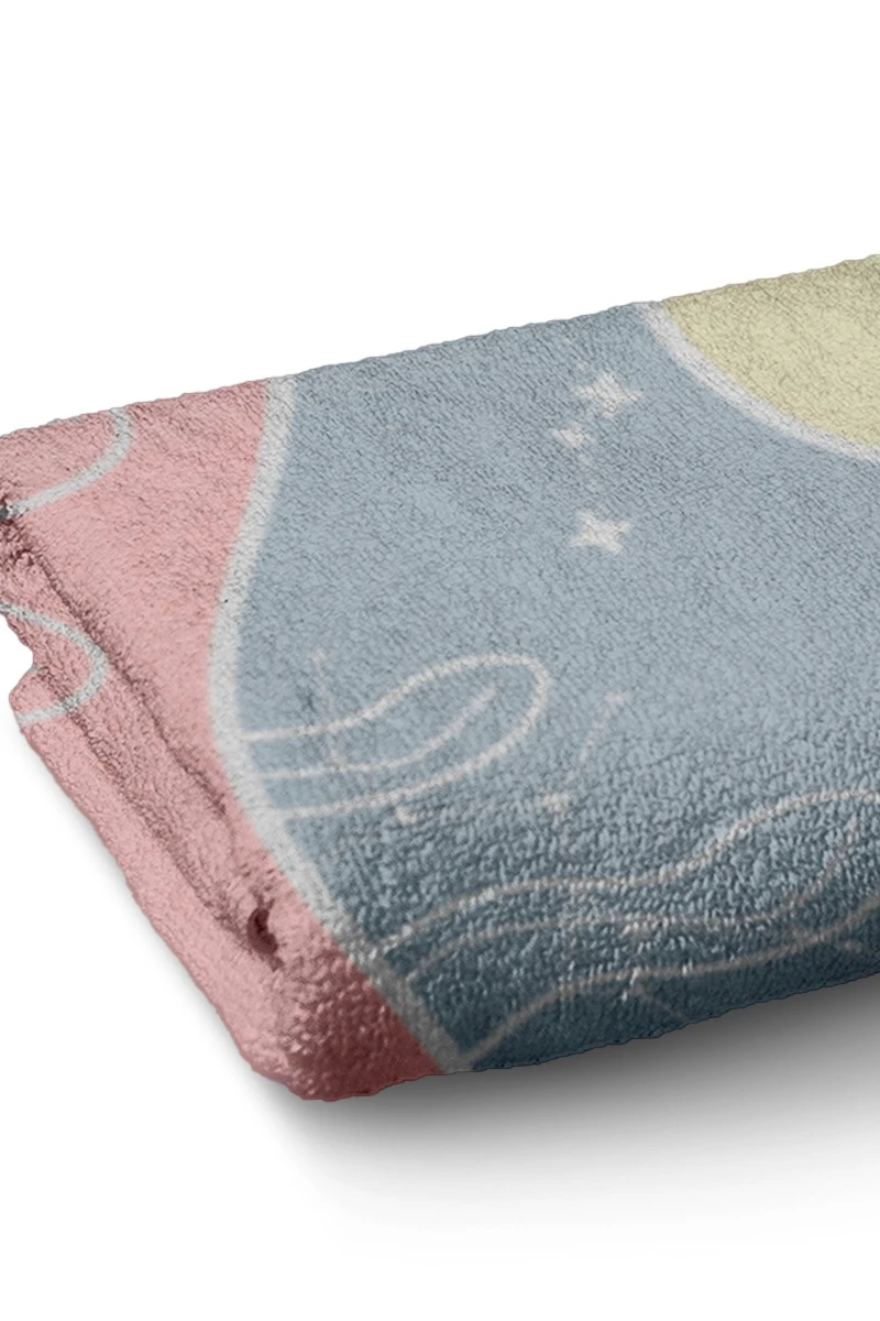 Полотенце махровое 40х70 cм печать с двух сторон (Ituma) "Dream with me"#1