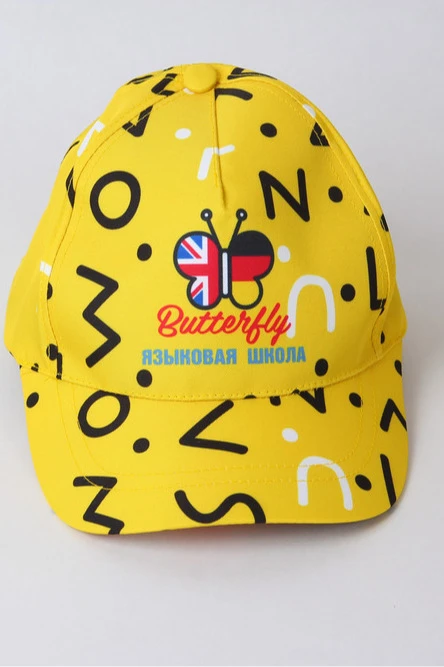 Бейсболка Стандарт детская с полной запечаткой (полиэстер) "Butterfly"#5 Бейсболка Стандарт детская с полной запечаткой (полиэстер) "Butterfly"#5