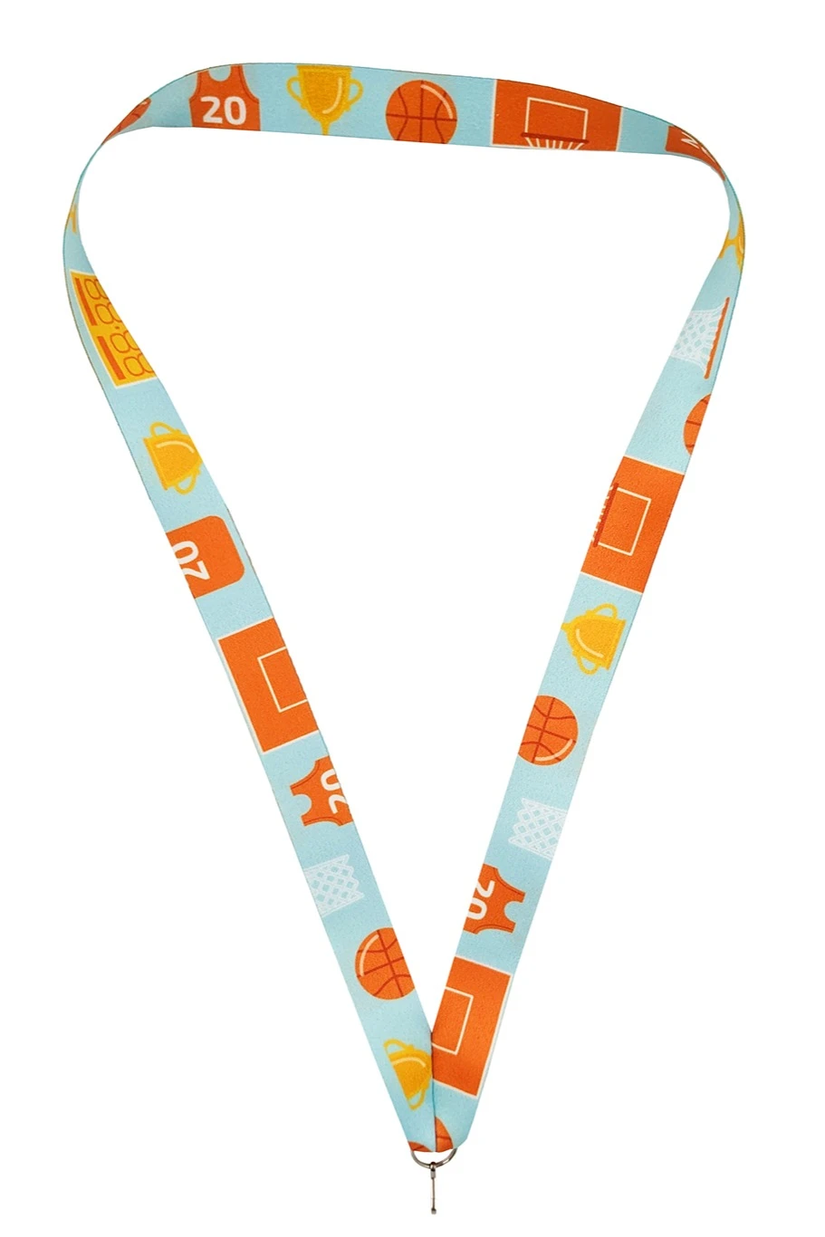 Лента для медали блекаут ширина 2 см с карабином#2