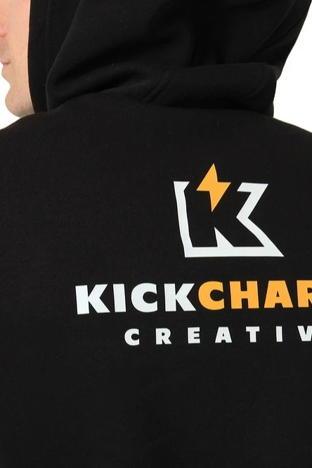 Балахон Рик из футера унисекс, однотонная "Kickcharge"#7