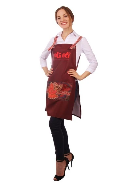 Фартук Конфетти с завязками на люверсах, с полной запечаткой "Oli Oli"#1