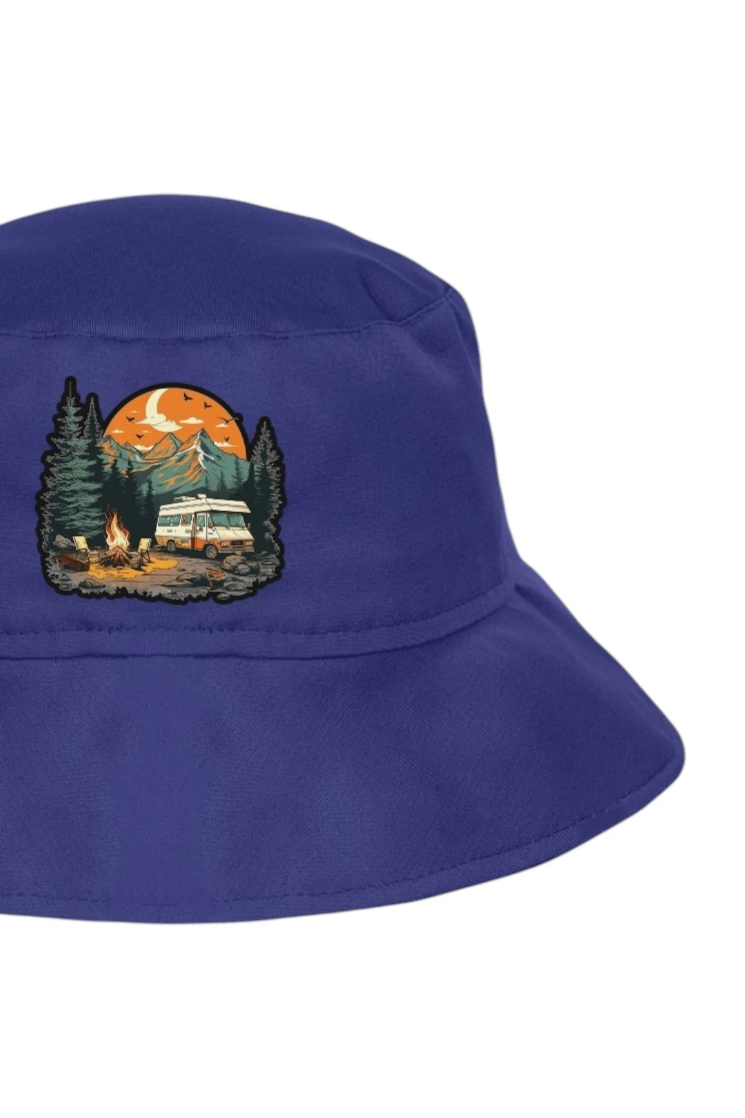 Панама Мальта из греты с узкими полями, однотонная "Picnic"#1