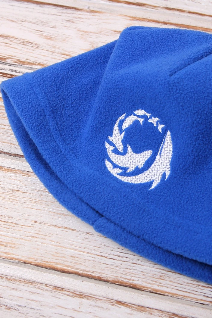 Шапка Вайт флисовая однослойная взрослая, однотонная "Pisces"#1