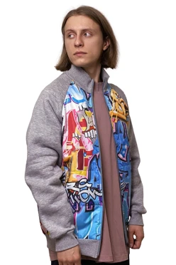 Купить толстовку Оскар унисекс "Graffiti"