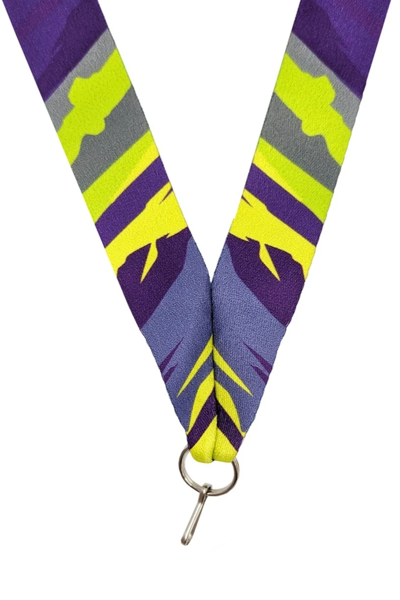 Лента для медали блекаут ширина 2 см с карабином#3