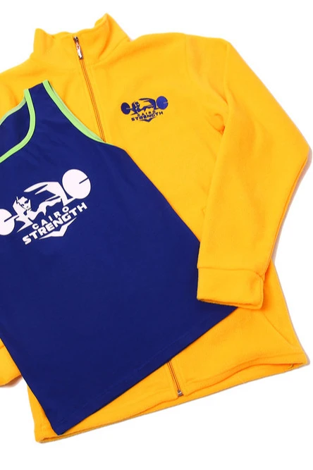 Толстовка Харисон флисовая без капюшона унисекс, однотонная "Cairo Strength"#4