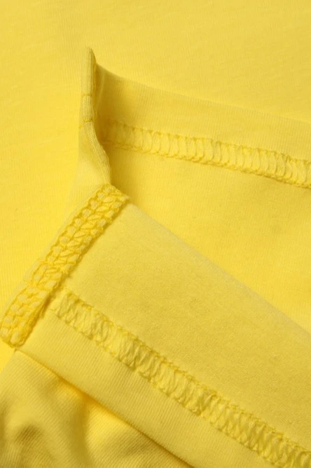 Лонгслив Декстер Плюс детский однотонный лимонный (хлопок)#4