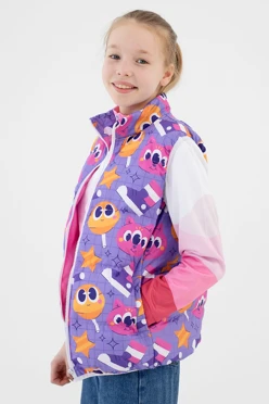 Купить жилет Морган Лайт с подкладом из лебяжьего пуха детский "Funs"