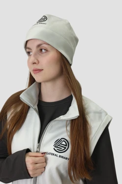 Купить шапку Лав флисовая однослойная взрослая, с полной запечаткой "Later Binary"