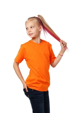 Купить футболку Премиум детскую оранжевую