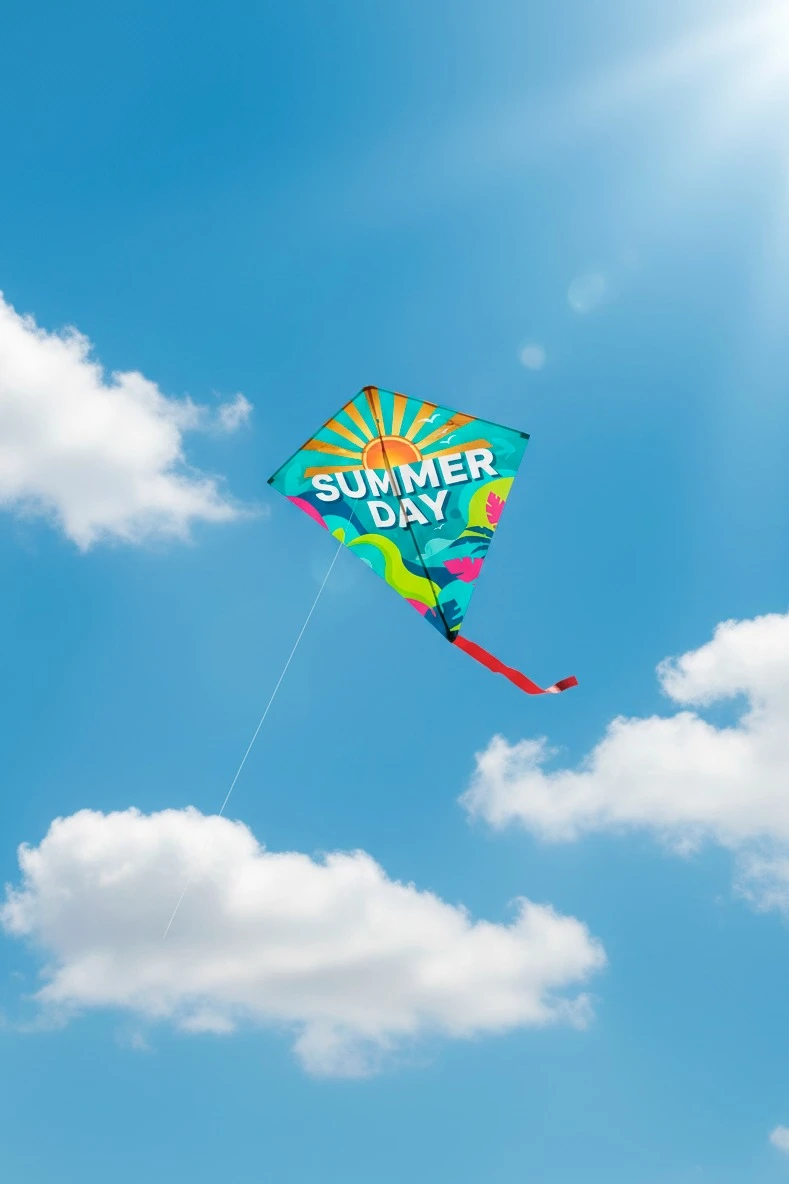 Воздушный змей Клоун с полной запечаткой#4