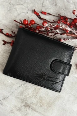 Кошелек из натуральной кожи с гравировкой#2