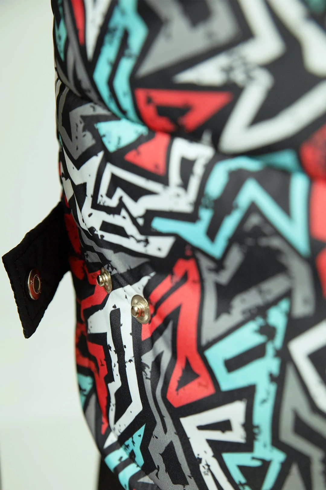 Жилет Хайк на синтепоне унисекс, с полной запечаткой "Print"#4